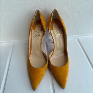 Christian Louboutin Ochre Yellow Heels